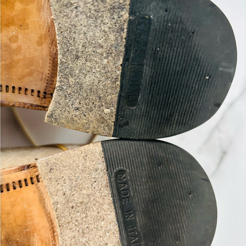 Dolce & Gabbana Tan Suede Derby Oxfords - Picture 8 of 8